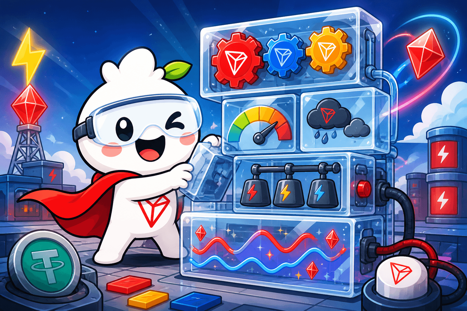 Vytvoření modelu výnosu TRX bez skrývání rizik — Vytyčování | Rent Energy Tron
