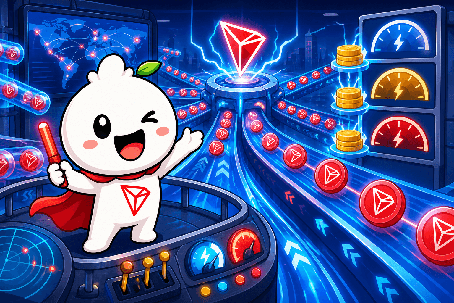 Větší objem TRC-20, vyšší poplatky? Vztah není tak jednoduchý — Síť | Rent Energy Tron