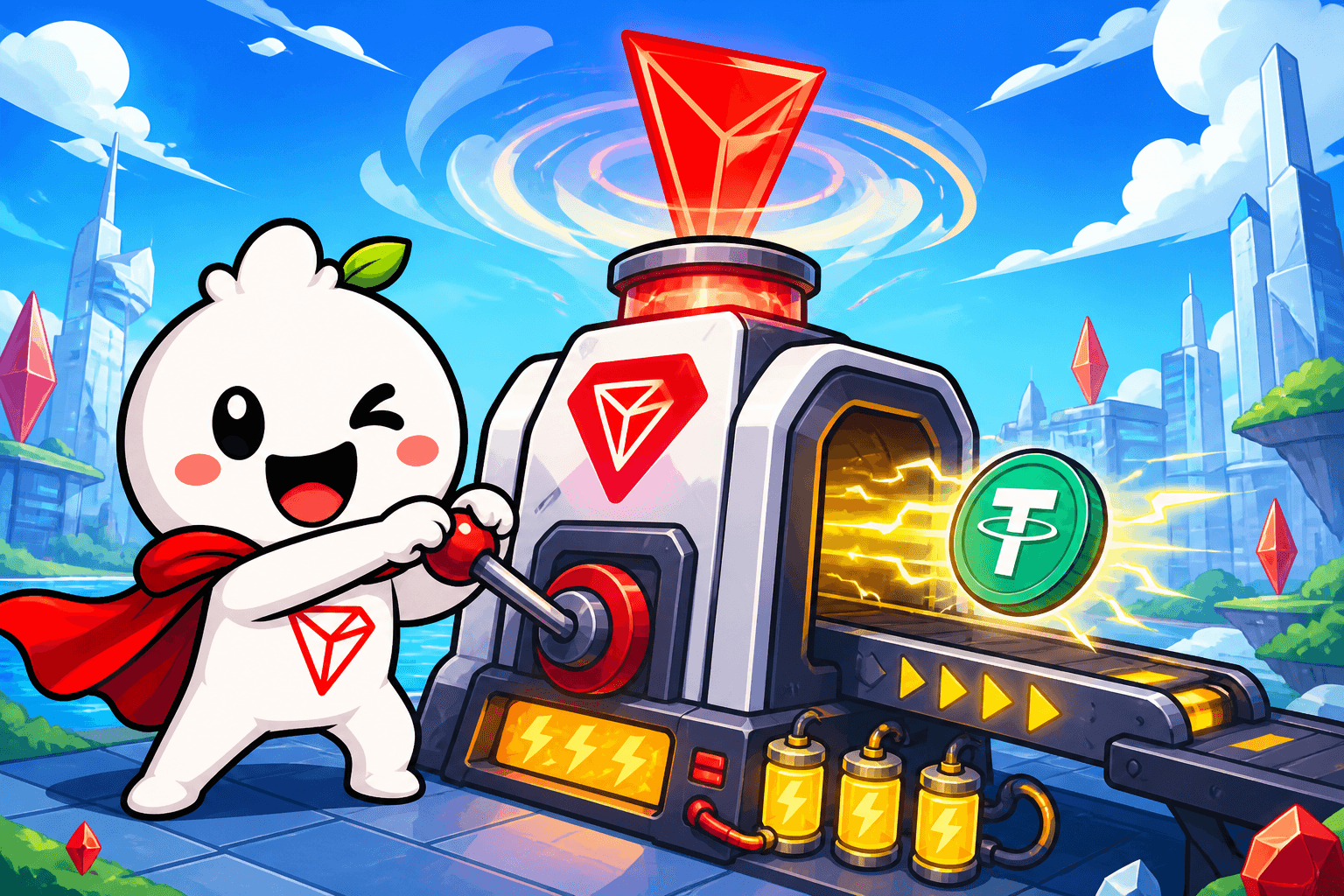 انرژی TRON از طریق یک انتقال USDT توضیح داده شد — مبانی ترون | Rent Energy Tron